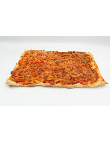 Pizza XL de jamón dulce y atún