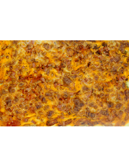 Pizza XL de jamón dulce y atún