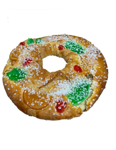 Tortell de reis de crema