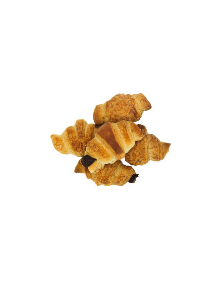 Croissant mini farcit de xocolata