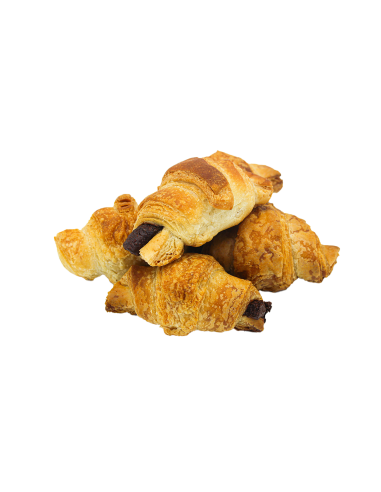 Croissant mini farcit de xocolata