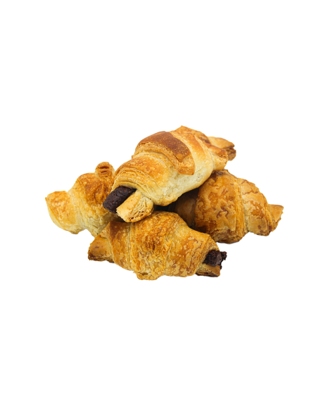 Croissant mini farcit de xocolata