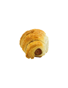 Croissant mini relleno de frankfurt