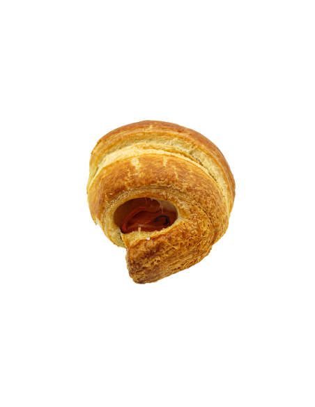 Croissant relleno de jamón y queso