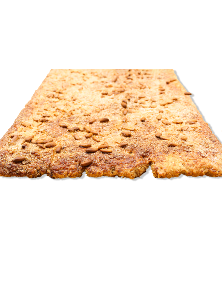 Coca de full de llardons