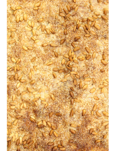 Coca de hojaldre de chicharrones