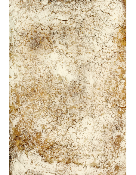 Coca de hojaldre rellena de crema