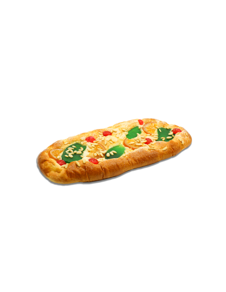 Coca de brioix amb fruita (M)